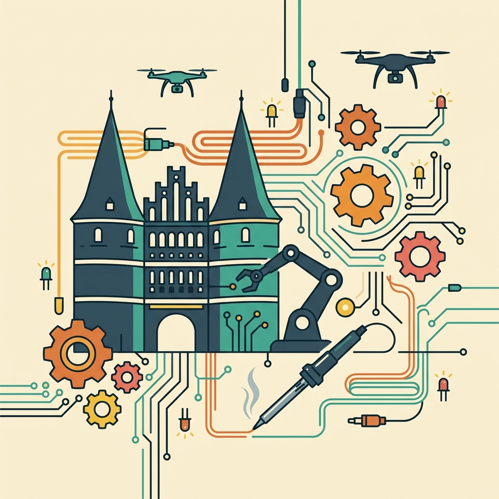 Maker Faire Lübeck 2027 Tech Festival Banner